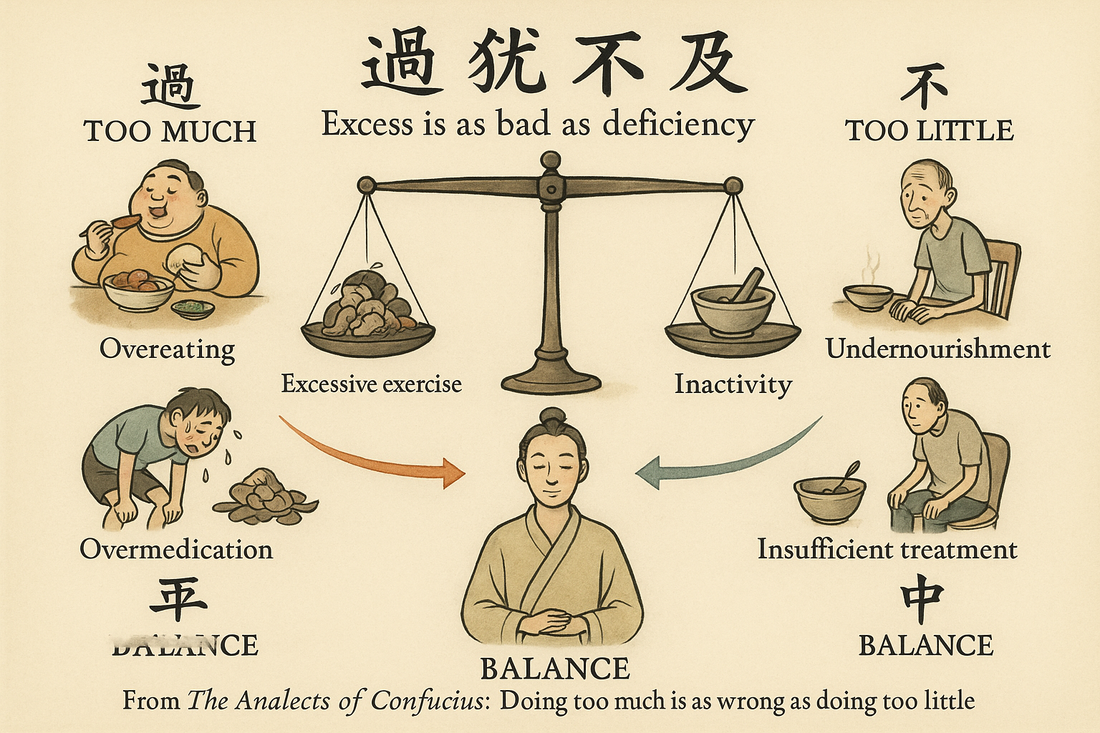 Traditional Chinese Medicine：Excess is as Harmful as Deficiency