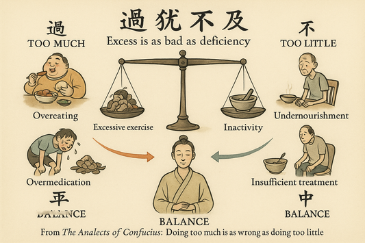 Traditional Chinese Medicine：Excess is as Harmful as Deficiency